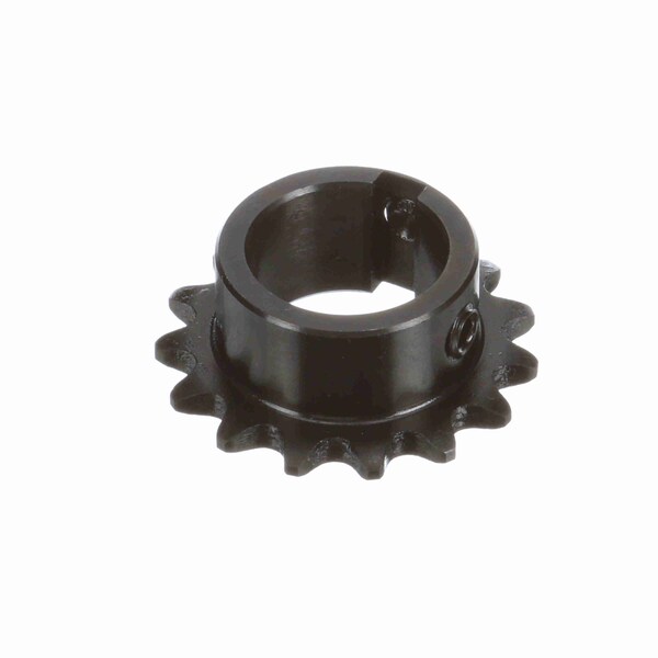 Roller Chain Sprocket, #35 Chain Size, 5/8 in Bore Dia., 15 # of Teeth